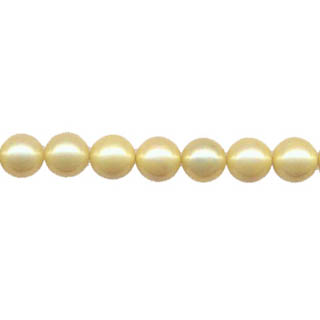 SHELL PEARL #203 08MM YELLOW