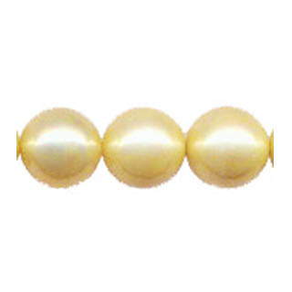 SHELL PEARL #203 16MM YELLOW