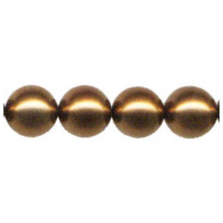 SHELL PEARL #215 18MM BROWN