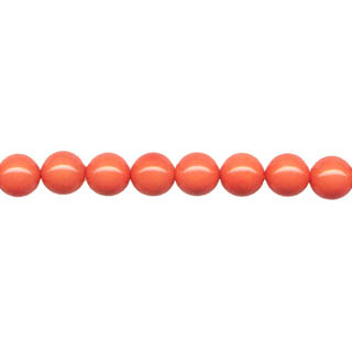SHELL PEARL PL243 06MM SALMON CORAL