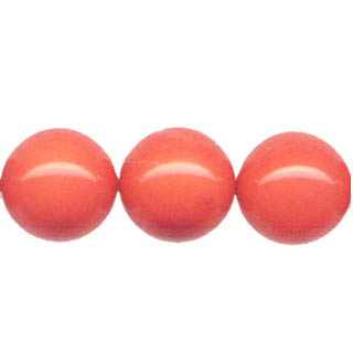 SHELL PEARL PL243 18MM SALMON CORAL