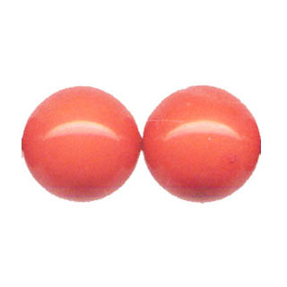 SHELL PEARL PL243 20MM SALMON CORAL
