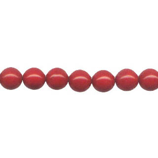SHELL PEARL PL244 08MM RED CORAL