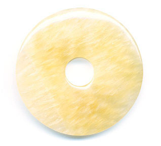 40MM DONUT YELLOW AVENTURINE