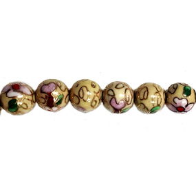CLOISONNE 08MM BEIGE