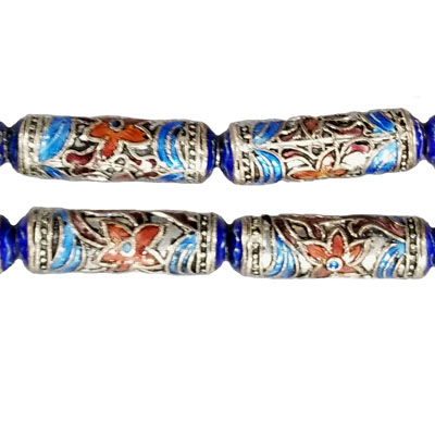 ENAMEL TUBE 6X20MM FLOWER