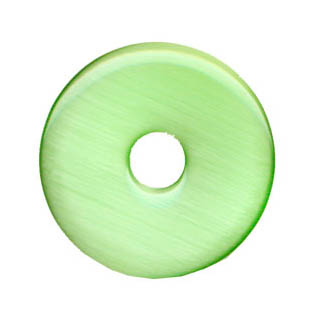 35MM DONUT CAT'S EYES LIGHT GREEN