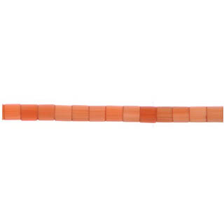 CAT'S EYE SQUARE 4MM ORANGE