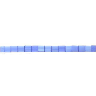 CAT'S EYE SQUARE 4MM LIGHT BLUE