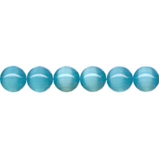 CAT'S EYE 10MM AQUAMARINE