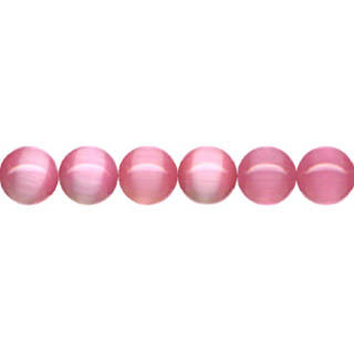 CAT'S EYE 10MM DARK PINK