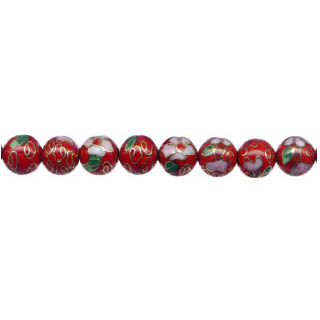 CLOISONNE 06MM RED