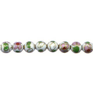 CLOISONNE 06MM WHITE