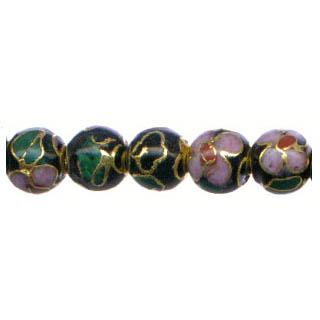 CLOISONNE 10MM BLACK