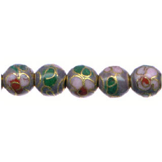 CLOISONNE 10MM PURPLE