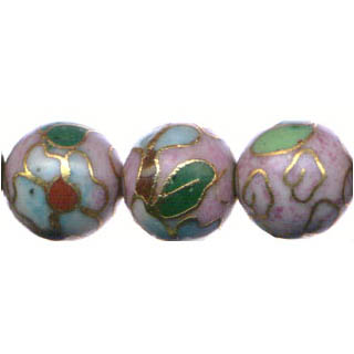 CLOISONNE 14MM PINK