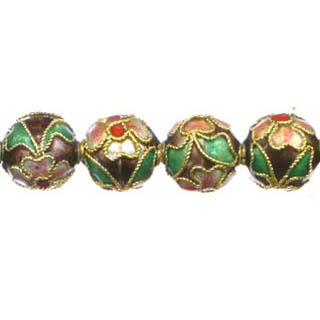 ENAMEL ROUND 12MM RUST