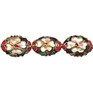 ENAMEL FLAT 15X20MM PURPLE