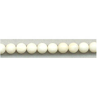 WHITE CORAL ROUND 2-2.5MM