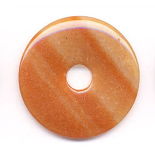 40MM DONUT RED AVENTURINE