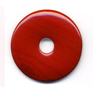 40MM DONUT RED JASPER