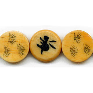 bone beads T520-1-2