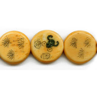 bone beads T520-1-3