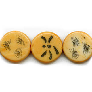 bone beads T520-1-4