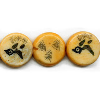 bone beads T520-1-6