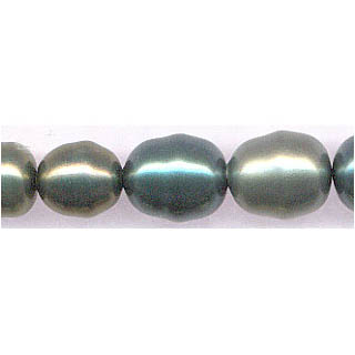 SHELL PEARL DESIGN BEADS12-16M DK.MUL