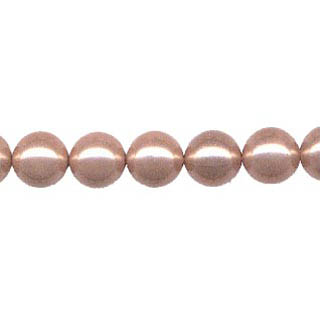 SHELL PEARL #214 10MM MAROON