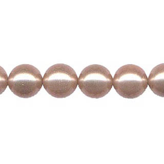 SHELL PEARL #214 12MM MAROON