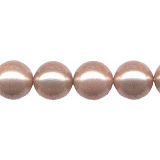 SHELL PEARL #214 14MM MAROON