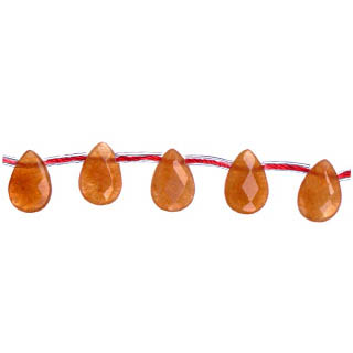RED AVENTURINE8X12F. PEAR